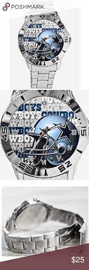 Dallas Cowboys Stainless Steel Analogue Watch Nwt Analog Watch Custom Watch Unisex Watches
