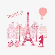 Eiffel Tower Illustration Eiffel Tower Bicycle Pink Png And Vector With Transparent Background For Free Download In 2020 Eiffel Tower Illustration Eiffel Tower Illustration