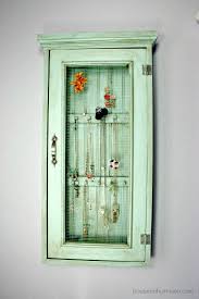 Aug 11, 2021 · if you have too much jewelry for just one small jewelry box, consider using this free jewelry cabinet plan from her tool belt. Wall Jewelry Cabinet Ana White