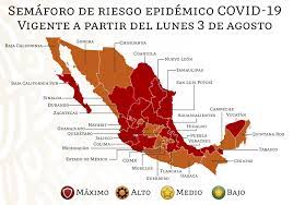 Consulta aquí el semáforo covid en méxico por estado y municipio. Semaforo Covid 19 La Mitad Del Pais En Rojo Actualidad Forbes Mexico