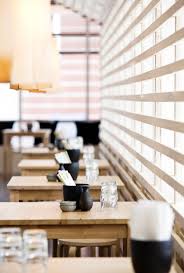 Lunchtime Table Setting Casual Great Lighting Maybe Too Casual For The Stools But Li Japanese Restaurant Interior Restaurant Decor Restaurant Table Setting