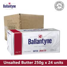 Buy products from suppliers around the world and increase your sales. Purchase Wholesale Ballantyne Foil Wrapped Butter Unsalted 250g X 24 From Trusted Suppliers In Malaysia Dropee Com