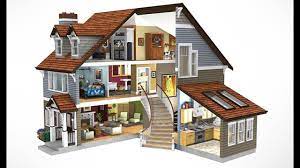 Screenshot from 3d model created with containerhome3d v 2.0. 3d Home Design How To Design 3d Home In Illustrator Sweet Home 3d Youtube