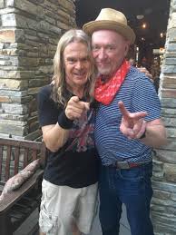 Fun hangs and jams yesterday with my long time friend and ace drummer…