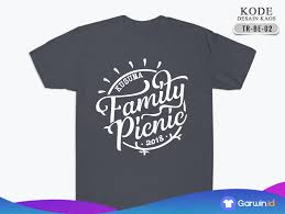 Contoh kaos study tour sd dengan tema mobil bus goes to taman mini. Kaos Family Gathering Murah Dengan Desain Kaos Gathering Keren