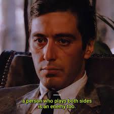 I'll bury those c*ckroaches. Enjoy 20% off all orders with code “DONEMOC”.  Explore our collection of iconic fashion and accessories inspired by the  legendary film. Link in bio. Don't miss out! . #