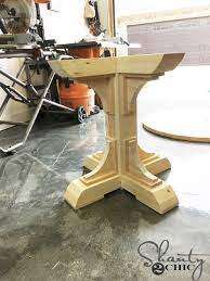 Diy Round Table Diy Kitchen Table Wood Pedestal Table Base Wood Table Bases