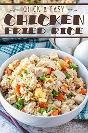 Chicken Fried Rice Recipe Fried Rice Chicken Fried Rice Chicken Recipes