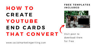 Categories card making techniques tags card making video tutorials, video tutorials, youtube card making tutorials, youtube card tutorials, youtube tutorials leave a comment. How To Create Youtube End Cards With Free Templates