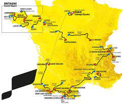 More photos from every stage below. Tour De France 2021 Route And Stages