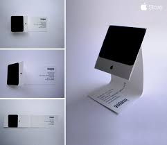 Clever knife sharpening business card. Best Creative Tech Business Cards