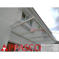 Struktur rangka menggunakan frame holo besi 100 x 100 dan rangka tengah holo besi 50 x 100. Kanopi Gantung Atap Kaca Di Pondok Indah Shopee Indonesia