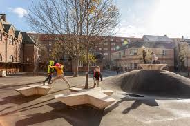 Please credit aart architects and photographers when using the press photos. Duevej Climate School Yard Masu Planning