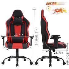 Amazonsmile Big And Tall Office Chair 400lbs Gaming Chair Ergonomic Cheap Desk Chair Task Pu Rol Tall Office Chairs Ergonomic Computer Chair Cheap Desk Chairs