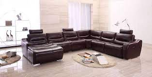 How your leather sofa is made. Extra Large Spacious Italian Leather Sectional Sofa In Brown San Diego California Esf 2144