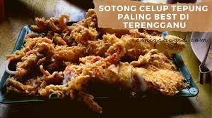 To enjoy malay food most, one must go native and eat using one's fingers (using the right hand of course). Sotong Celup Tepung Sedap Fresh Murah Di Terengganu Youtube
