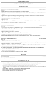 Bilingual Customer Service Resume Sample Mintresume