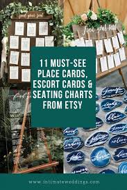 Diy brides i need advice, how did you do escort cards? 11 Beautiful Place Cards Escort Cards Seating Charts From Etsy