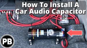 May 17, 2021 · you should certainly use some form of a resistor to charge up a large car audio capacitor. How To Install A Car Audio Capacitor In Your Vehicle Youtube