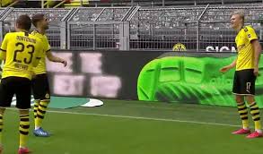 Check this player last stats: Video Haaland S Awkward Celebration After Goal For Dortmund