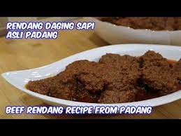130 Rendang Daging Sapi Asli Padang Youtube Daging Sapi Makanan Dan Minuman Resep Masakan Indonesia