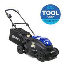 This is why you should invest in one of the best riding lawn mowers in the market. Kobalt 40 Volt Max 16 In Push Cordless Electric Lawn Mower Lowes Com Lawn Mower Lawn Mower Battery Lawn Mower Storage