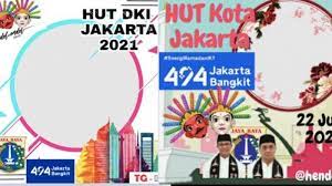 Dirgahayu kota jakarta | persembahan hut jakarta ke 493. 20 Link Twibbon Ucapan Selamat Hut Dki Jakarta 2021 Untuk Dibagikan Di Media Sosial Warta Kota