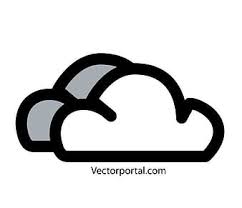 Awan seni emoji, ikon simbol hujan cuaca, simbol cuaca, biru, ramalan cuaca, meteorologi png. Vektor Simbol Cuaca Mendung Eps Uidownload