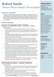 business process analyst resume samples