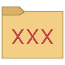 Porn Folder icon in Office L Style