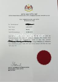 Alasan yang digunakan oleh grup musik tersebut dapat. Pendaftaran Hak Cipta Di Malaysia Zeralogies