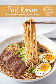 Beef Ramen Keto Gluten Free Peace Love And Low Carb Recipe Beef Ramen Recipe Beef Recipes Recipes