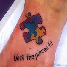 Michael leventhal, while the original intent of the puzzle piece was positive, it no longer represents the goals of advocacy. 23 Adorable Autism Tattoos On Foot