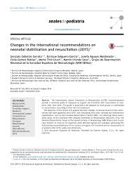 Watch gonzalo robles movies and shows for free on zoechip. Pdf Changes In The International Recommendations On Neonatal Stabilisation And Resuscitation 2015