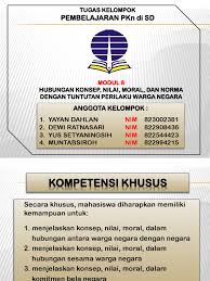 Teknik untuk menjalani hubungan antar manusia dengan : Pkn Modul 8