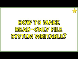 Take note of the drive letter, you'll need it later. Steps To Make A Drive Writable Hardware Rdtk Net