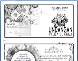 Kamu tak perlu pakai coreldraw atau adobe photoshop lagi untuk membuatnya. Kata Kata Undangan Khitanan Bahasa Sunda Triprofik Com