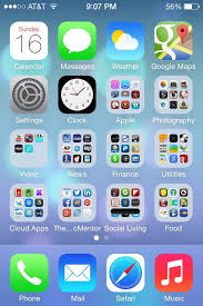 Ios 7 Home Screen What Do You Guys Think Of The New Ios 7 Design Do The App Icons Still Look Cool To You Apple Ios7 Ios 7 Design Ios 7 New Ios