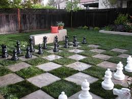 Outdoor Checker Board Google Search Rock Garden Design Outdoor Checkers Garden Design