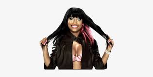 Nicki minaj black hair51756 gifs. Nicki Minaj 5 Star Chick Remix P Nicki Minaj Pink And Black Hair Transparent Png 400x336 Free Download On Nicepng