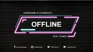 The team s you are a part of have has expired. Offline Twitch Banner Template Postermywall
