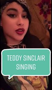 Teddy Sinclair in the stupdio singing. Tb. Cruel Youth is anticipated to  release their debut album this year. Follow cruel youth