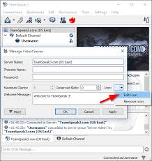 Unlike other solutions, teamspeak don't force you to use centralized servers. Teamspeak Support How To Add An Icon To The Teamspeak 3 Server Name