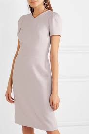 Pink Wool Crepe Dress Giorgio Armani Dusty Pink Dresses Crepe Dress Dresses