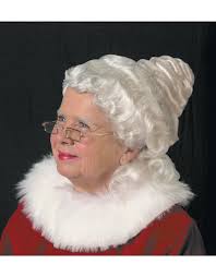 Beautiful Mrs. Claus Wig