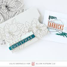 Rotate it so that it looks like a diamond shape, with the corners at the top, bottom and each side. Easy Diy Gift Card Sleeve Ellen Hutson