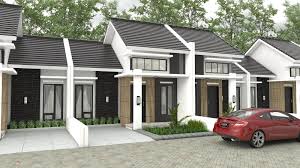 Desain rumah minimalis 3 kamar 1 mushola, sumber gambar : Desain Rumah Minimalis Type 60 3 Kamar Tidur Mahesa Ageng