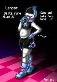 Lancer deltarune fanart