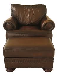 Popular chair leather ottoman of good quality and at affordable prices you can buy on aliexpress. Modern Bernhardt Leather Club Chair Ottoman Chairish