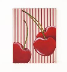 Cerise De Printemps Sur Toile A Matelas Toile A Matelas Peinture Sur Toile Decoration Tendance